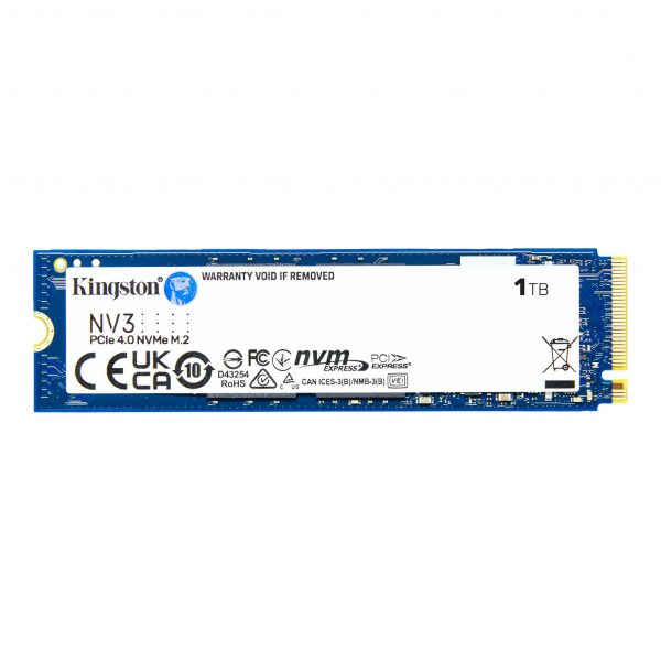 Kingston NV3 1TB PCIe 4.0 NVMe M.2 SSD