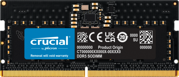 Crucial 8GB DDR5 5600MHz SO-DIMM