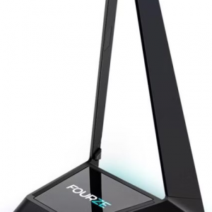 Headsetställ med Qi laddning, USB, RGB