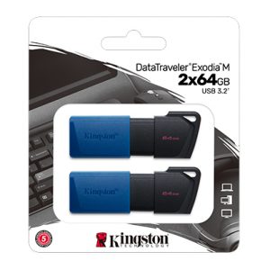 2-pack Kingston 64GB,  USB 3.2